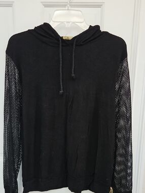 Raggs II Riches Mesh Sleeve Hoodie